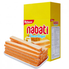 纳宝帝（Nabati）丽芝士（Richeese）威化饼干 奶酪味 200g/盒 办公室 零食